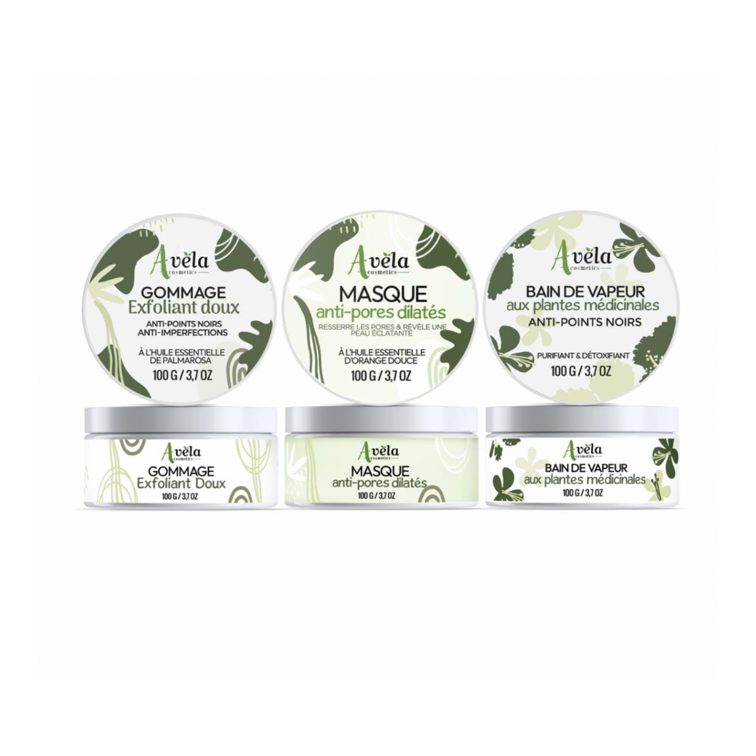 Traitement anti-points noirs/anti-pores dilatés